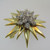 Vintage 14k White Gold Sapphire and Diamond Ring Size 7 1/2