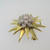 Vintage 14k White Gold Sapphire and Diamond Ring Size 7 1/2