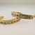 14k Yellow Gold Diamond Hoop Earrings with Screw Backs