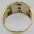 10k Yellow Gold Approx .50ct Round Brilliant Cut Diamond Masonic Ring Size 11 3/4