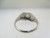  14k White Gold Approx .22ct Round Brilliant Cut Diamond Ring Size 6 1/4