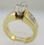 14k Yellow Gold Marquise Brilliant Cut Diamond Ring Size 4 3/4
