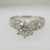 18k White Gold 1.05ct Round Brilliant Cut Diamond Ring Size 7