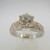 18k White Gold 1.05ct Round Brilliant Cut Diamond Ring Size 7