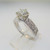 18k White Gold 1.05ct Round Brilliant Cut Diamond Ring Size 7