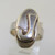 Vintage Sterling Silver Signet Initial J Ring Size 3 3/4