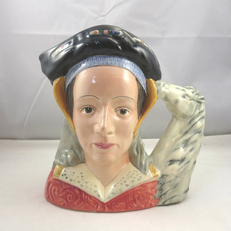 Vintage Royal Doulton Large Handpainted Character Mug Jug Anne of Cleves England