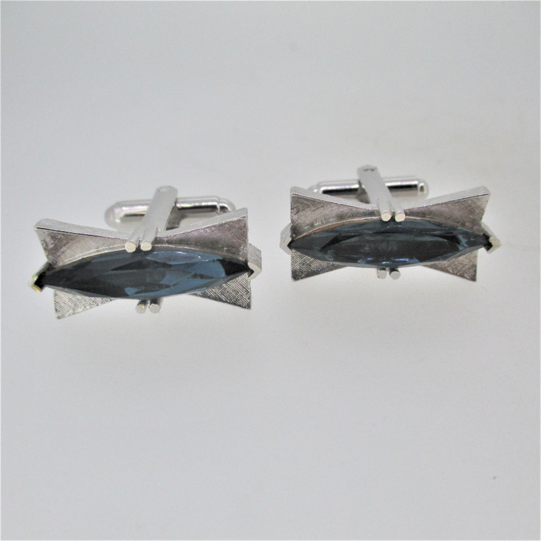 Shields Rectangular Blue Stone Cufflinks