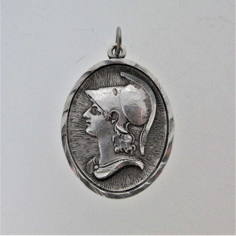 Sterling Silver Ancient Soldier Pendant