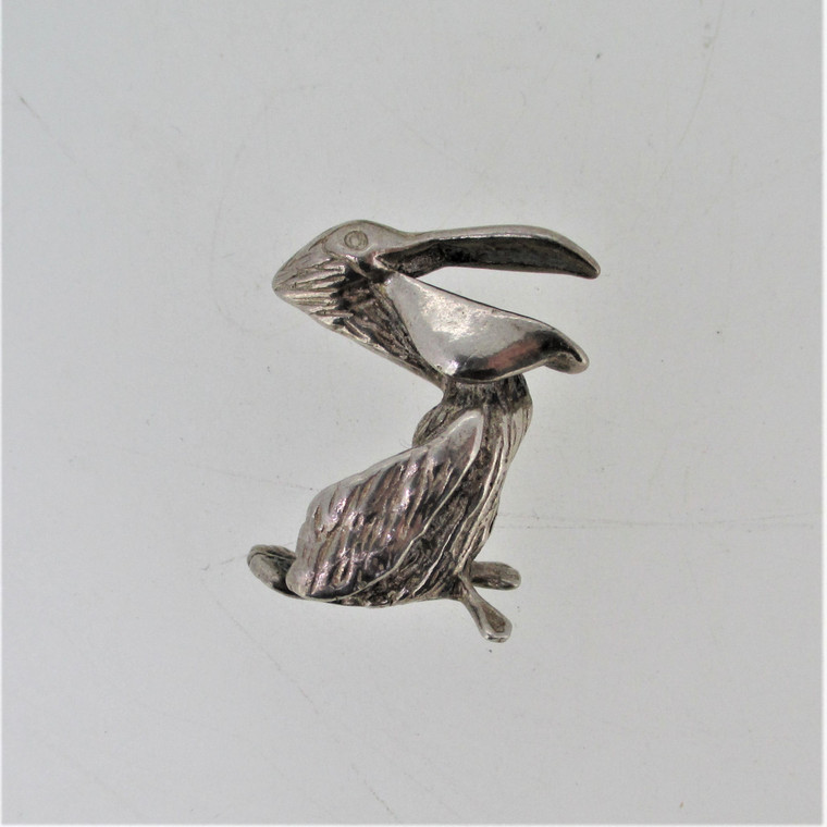 Sterling Silver Pelican Pendant