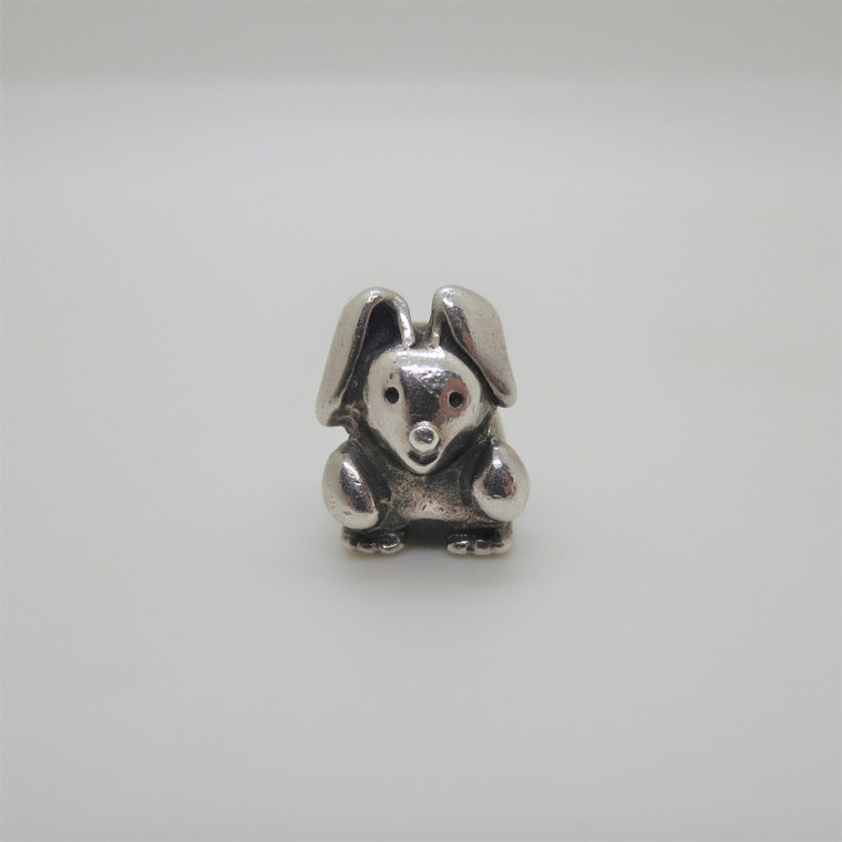 Sterling Silver 925 ALE Pandora Bunny Rabbit Charm Bead