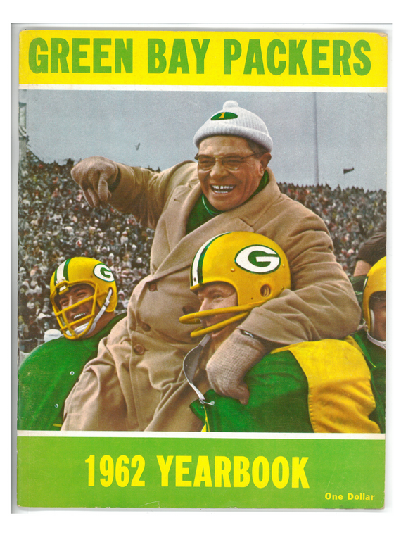 1962 Green Bay Packers World Champions Team Yearbook