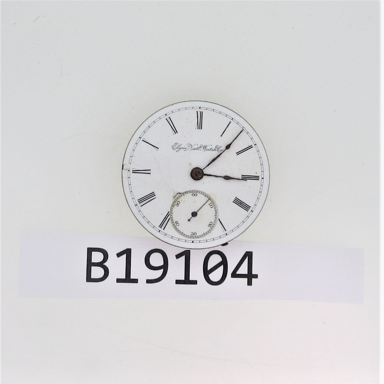 Elgin Watch Movement  1897 141 15j 18s For Parts Or Repair (B19104 js)