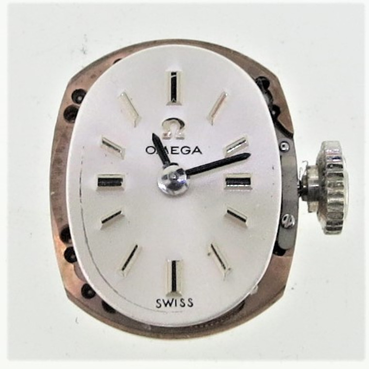 Vintage Omega 484 17j wristwatch movement in working order