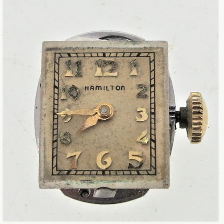 Vintage Hamilton 750 17j wristwatch movement in working order