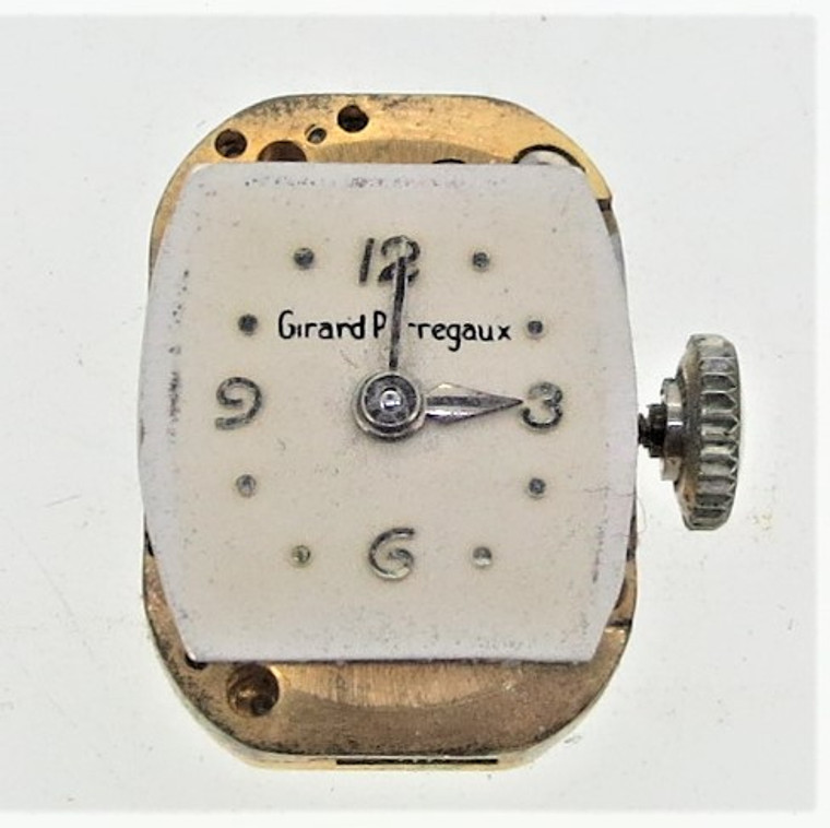 Vintage Girard-Perregaux 53AE 667 17j wristwatch movement in working order