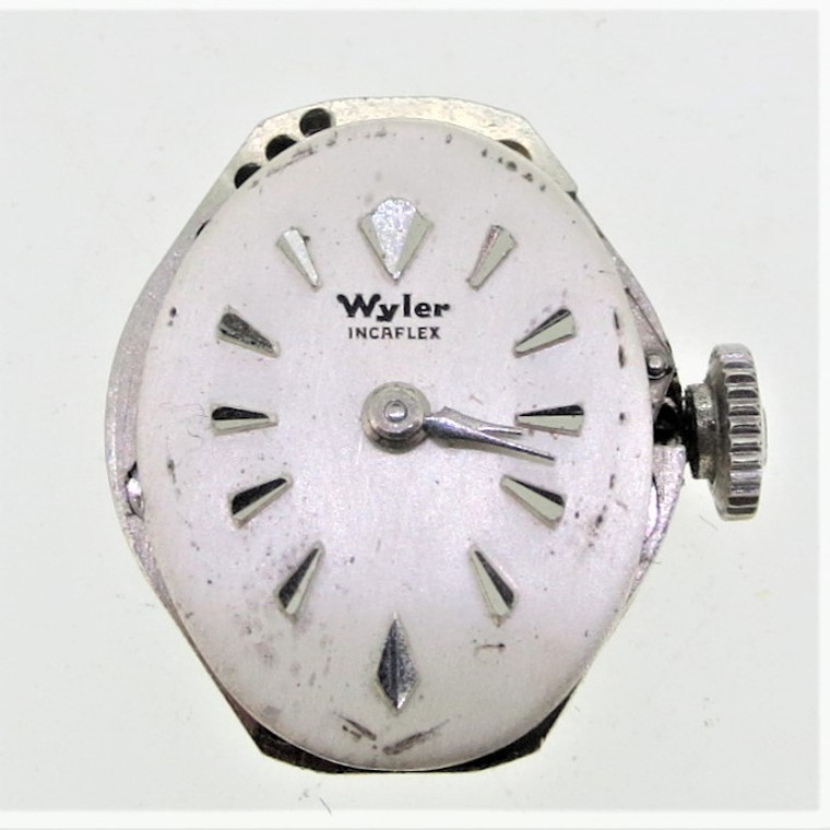 Vintage Wyler WC31 17j wristwatch movement in working order