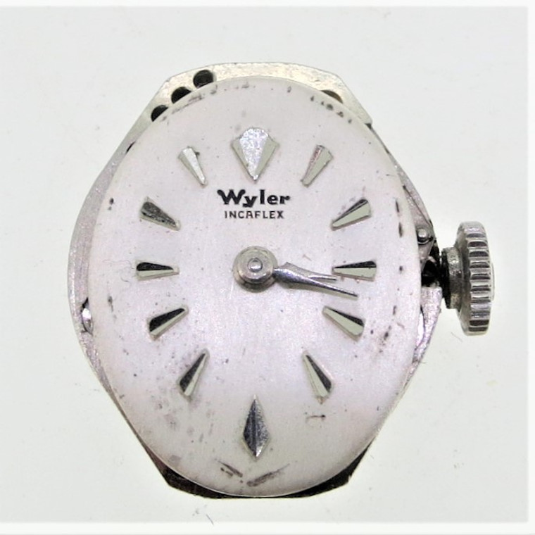 Vintage Wyler WC31 17j wristwatch movement in working order