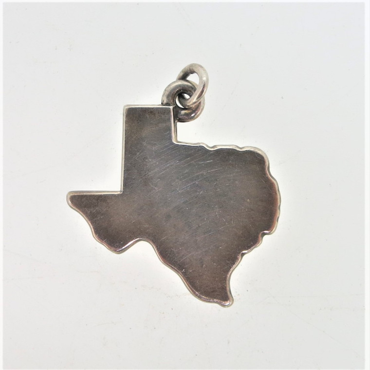 James Avery Sterling Silver Blank Texas Pendant