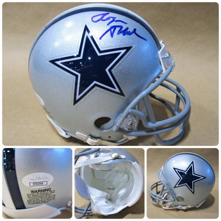 Roger Staubach Autographed Dallas Cowboys Mini Helmet w/ JSA Authenticity