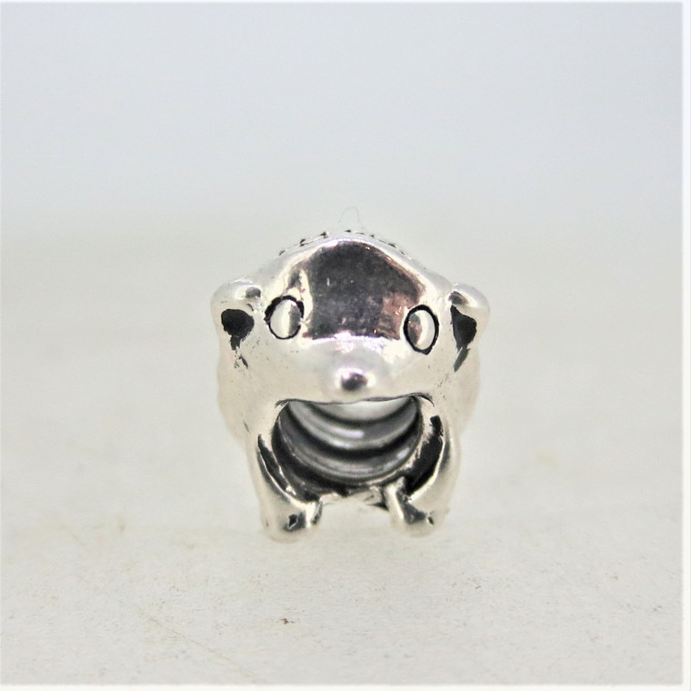 Sterling Silver Pandora Hedgehog  Bead Charm