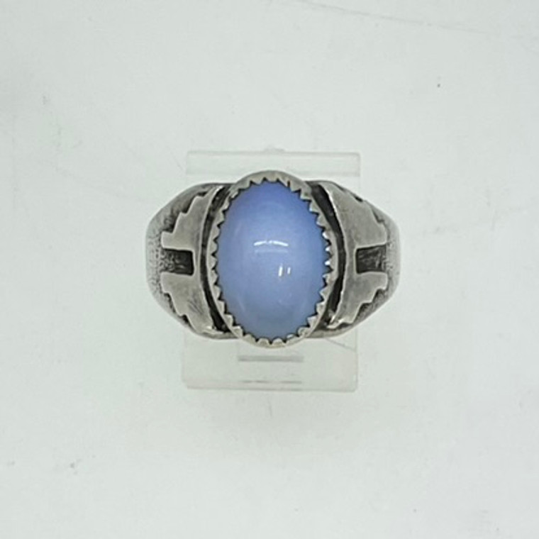 Tommy Jackson Moonstone Sterling Silver Ring Size 10