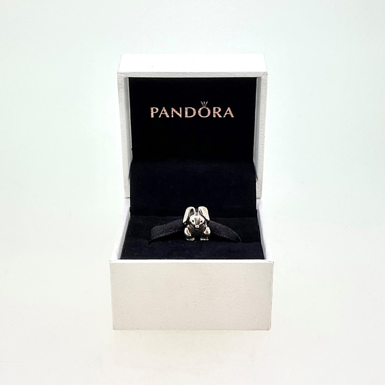 Pandora Sterling Silver Bunny Rabbit Bead Charm