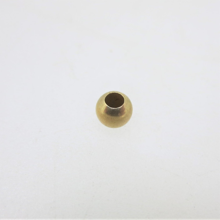 3.3 mm Gold Spacer Beads Set of 2