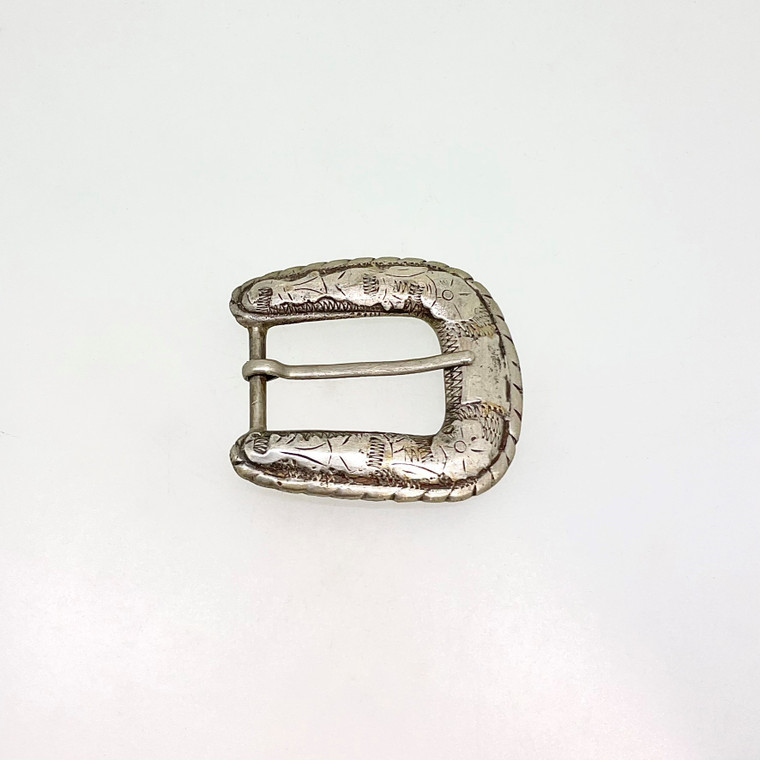 Vintage Sterling Silver Mexico Ranger Belt Buckle