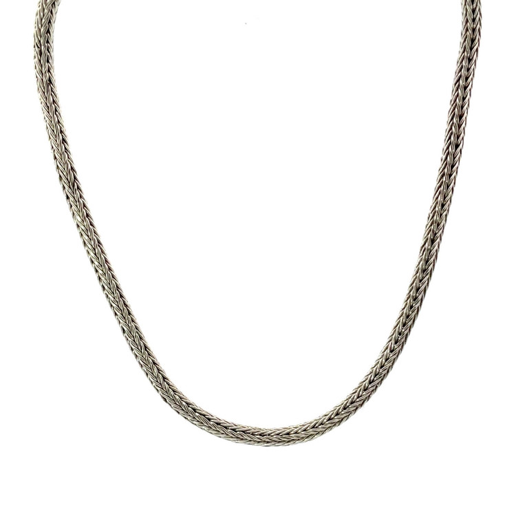 Sterling Silver Snake Chain Necklace 16"