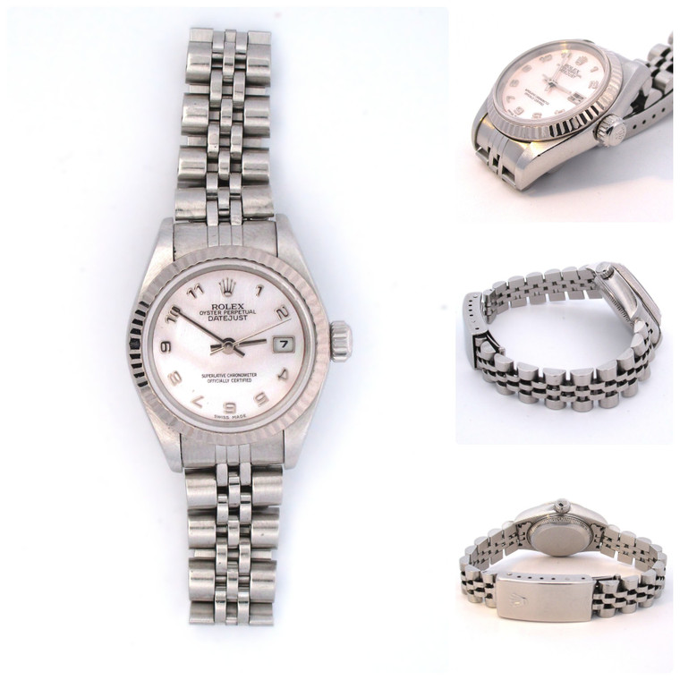 Rolex Lady-Datejust 79174 Steel Silver Tone 26mm (B23023 EH)