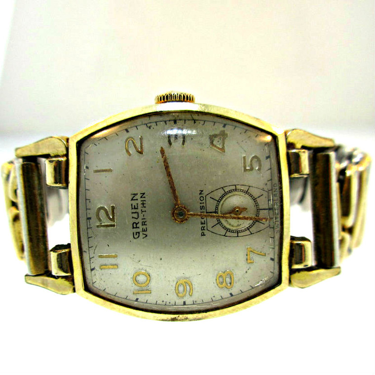 Vintage Gruen Watch Co. VeriThin Precision Watch 10k Gold Filled