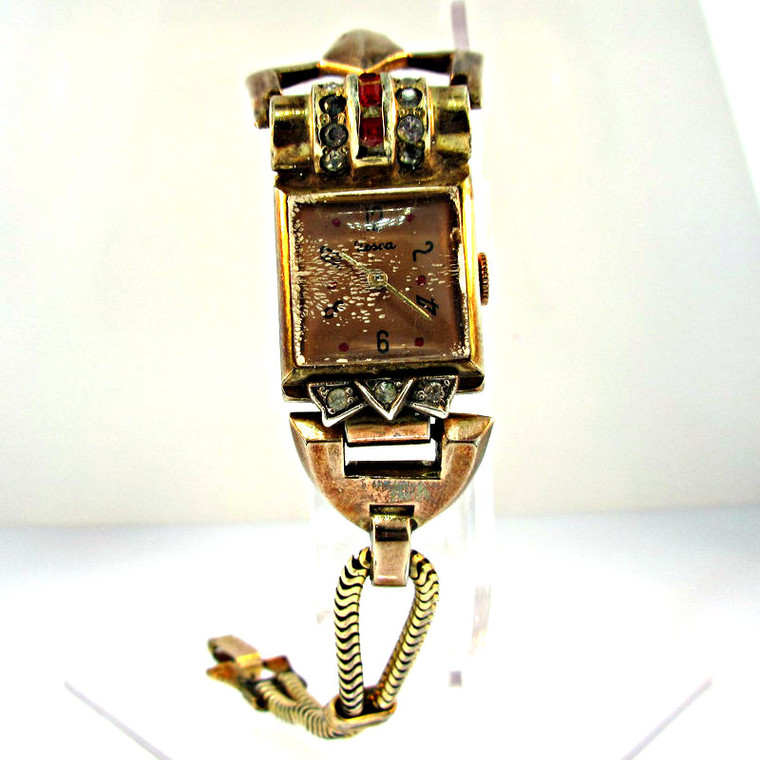 Vintage Normandie Watch Co. Tosca 7j 12k Gold Filled Watch (3004093CB)
