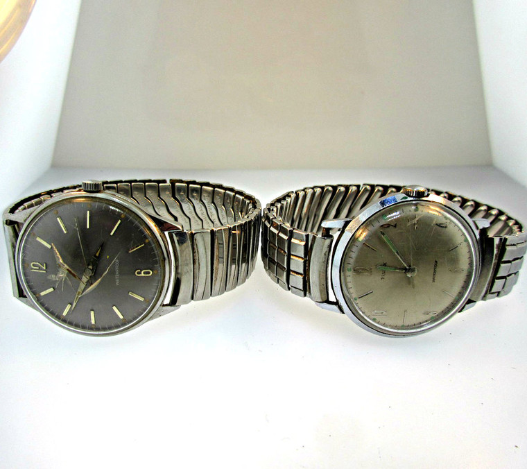 Vintage Elgin Stainless Steel Watch and Timex Stainless Steel Watch (3005247CB) 