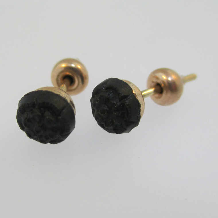 Vintage Late 1800's Gold Filled Earrings