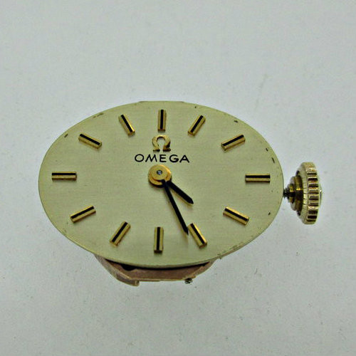 Vintage Ladies Omega Watch Movement Dial and Hands Cal 1070