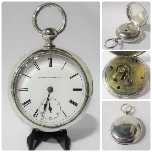 その他 Analogue Pocket Silver Antiques Atlas - A 1940s Silver Zeno Pocket Watch. as170a4321
