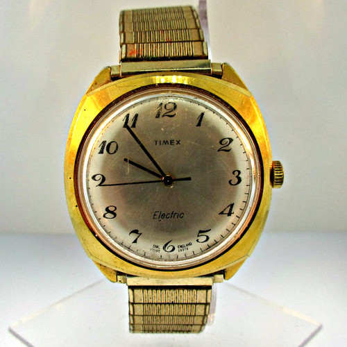 Vintage Timex Electric 10k Rolled Gold Plated Watch