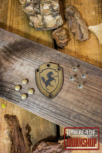 Paardenschild Met Klinknagels