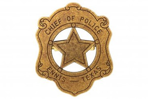 Politiechef Badge Politiechef Badge