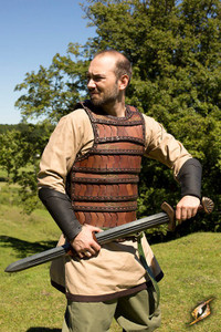 Koop een Epic Armoury Keltisch Lamellair - Bruin bij Avothea Store