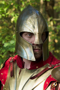 Koop een Epic Armoury Illumine Elfen Helm - Antiek Messing bij Avothea Store