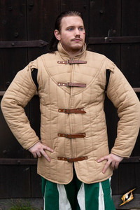 Lange Mouwen voor Krijger Gambeson - Beige