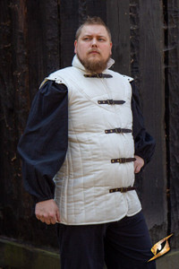 Koop een Epic Armoury Gambeson Krijger Torso - Wit bij Avothea Store
