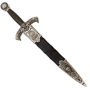 Denix Dolk van Koning Arthur 'Carnwennan' - 44 cm - Zilver | Avothea Store