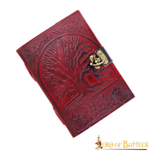 Koop een Levensboom Leren Dagboek met Antiek Messing Slot op Avothea Store Koop een Levensboom Leren Dagboek met Antiek Messing Slot op Avothea Store