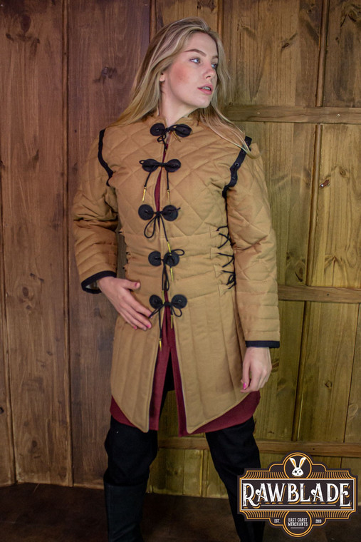 Morgause Gambeson Complete - Light Brown by [product_brand] for â‚¬108.8 | Shop on Avothea Store