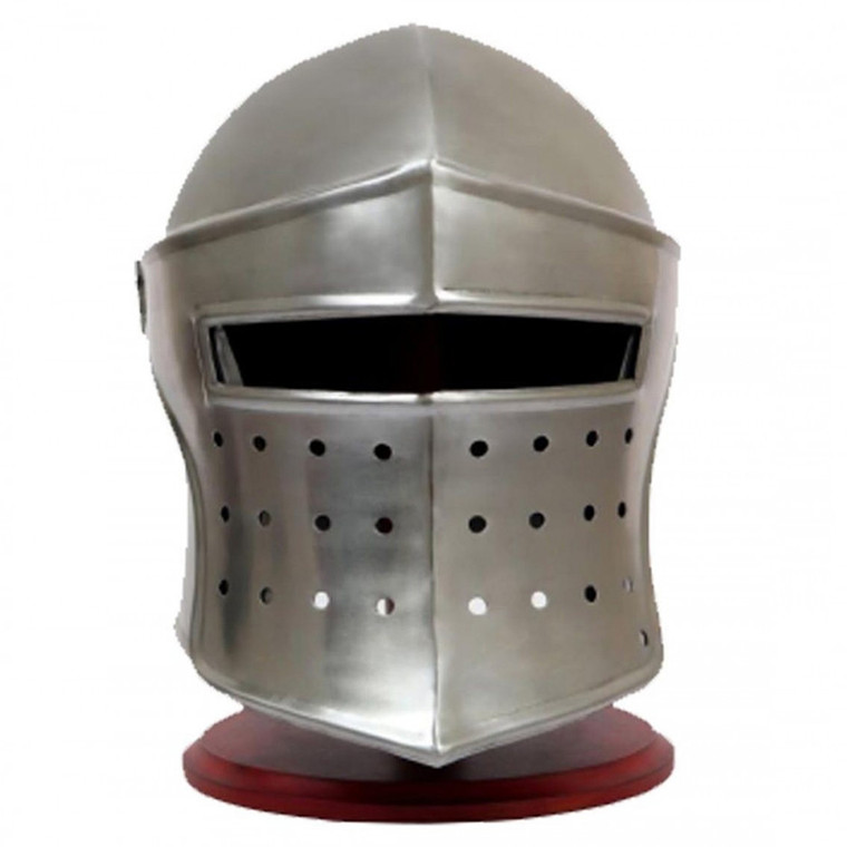 Middeleeuwse Barbuta Helm