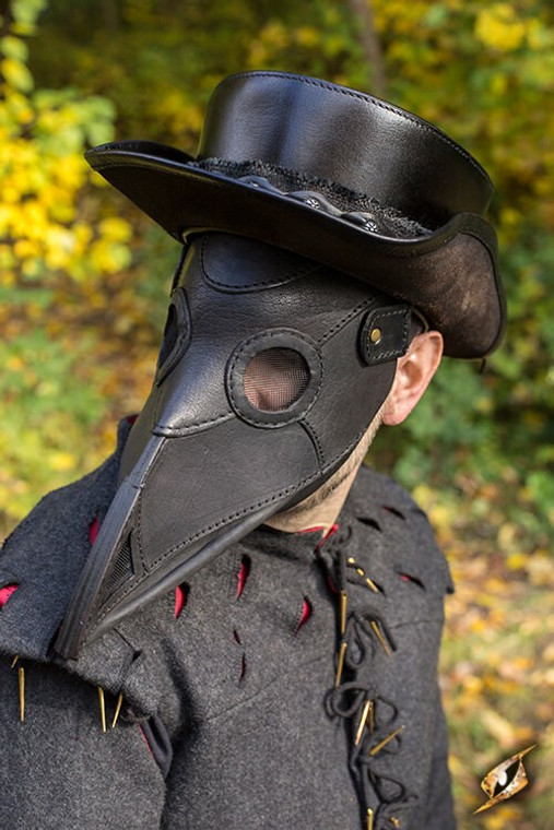 Koop een Epic Armoury Pestdokter Masker - Zwart - Een Maat bij Avothea Store