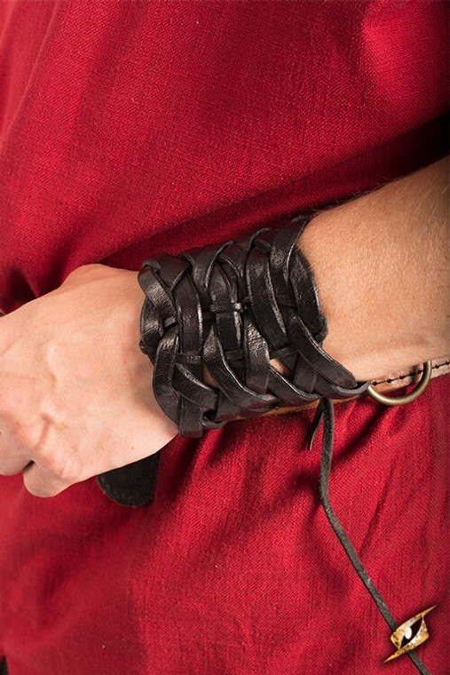 Koop een Epic Armoury Gevlochten Armband - Zwart -20 cm bij Avothea Store